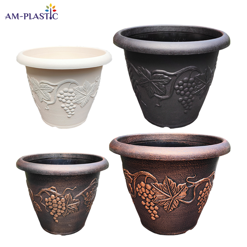 Горшки для растений большие смола искусственные цветы