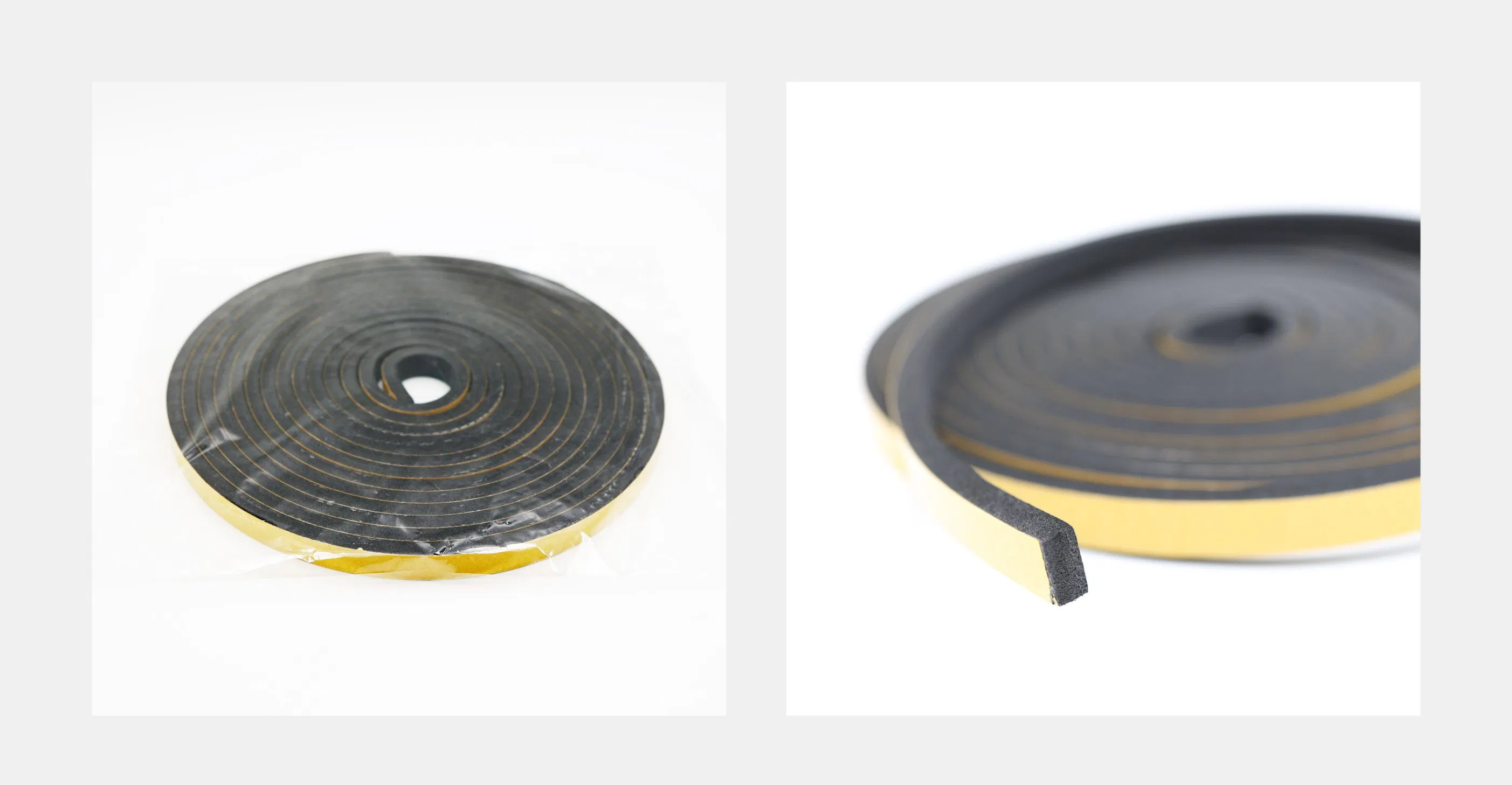 EVA EPDM 5mm Foam Sponge Profile Silicone Rubber Seal Strip with Sticky Tape for Window