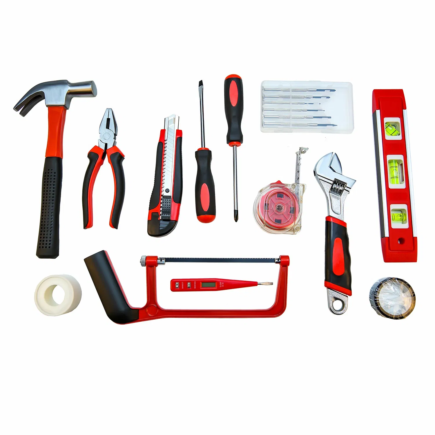 Набор ручных инструментов Goldmoon 13 предметов в деревянном кейсе