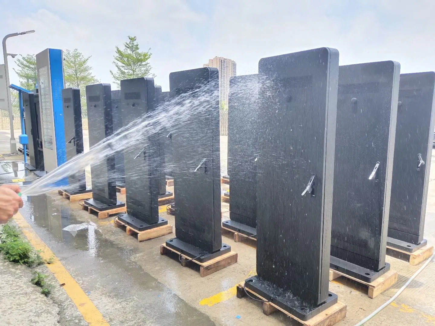 Рекламный дисплей Senke 50 дюймов, Android, для улицы