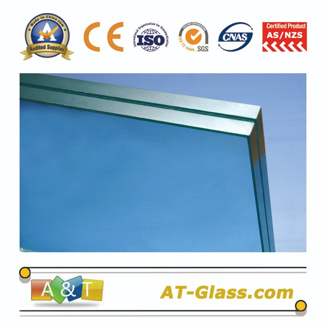 6.38mm 8.38mm Grey Tempered Laminated Glass with Colored PVB