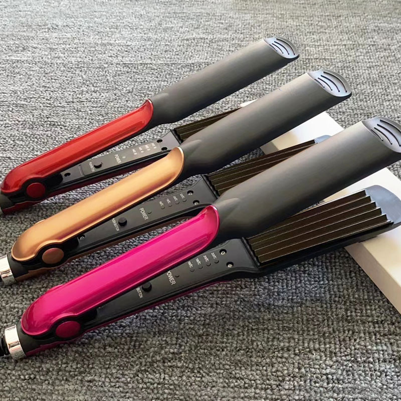 Negative Ion Electric Splint for Straightening Large Curls