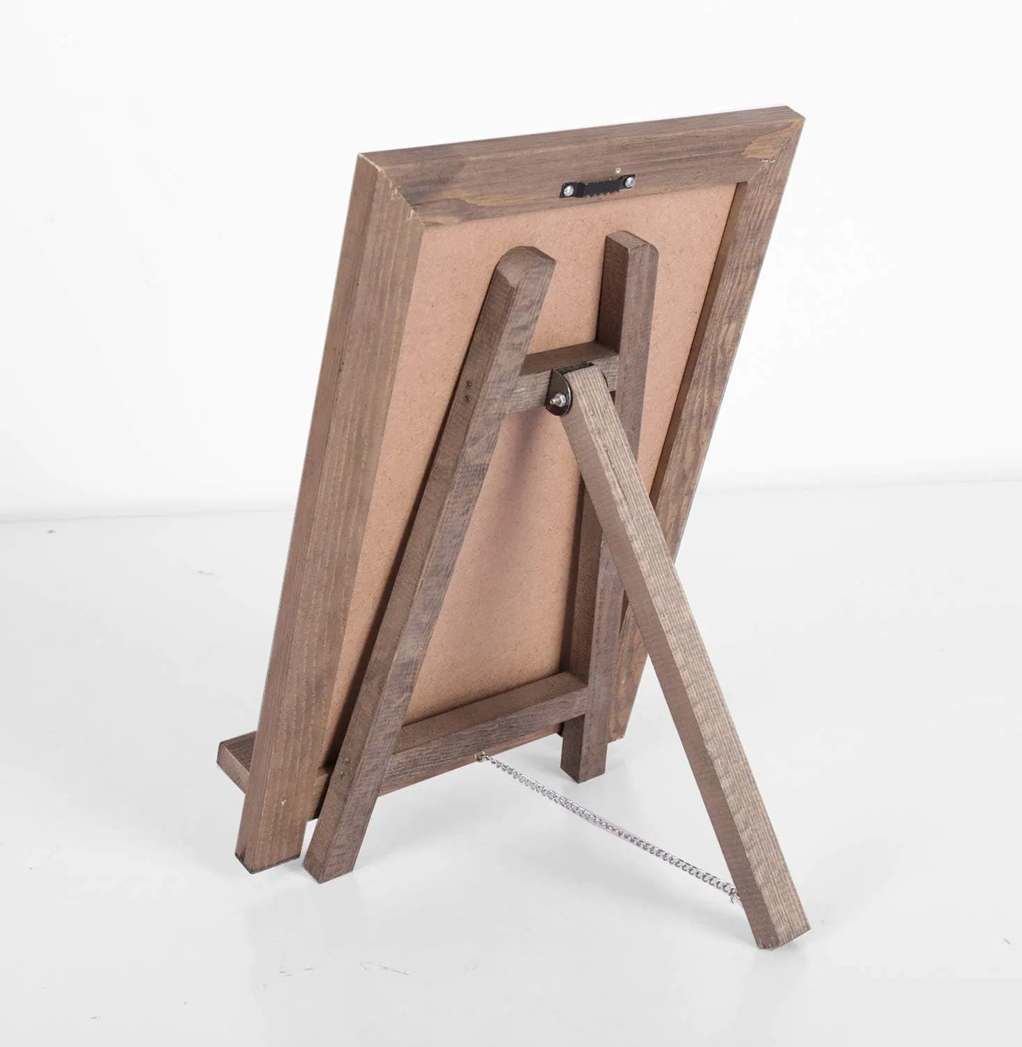 10X14 Inch Brown Framed Standing Tabletop Chalk Board for Menu