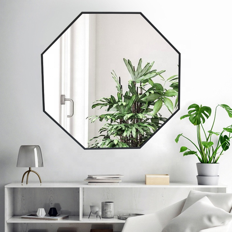 Hotel Professional Multi-Function Easy to Maintenance Unique Design Home Decor Metal Framed Bathroom Mirror with Good Service