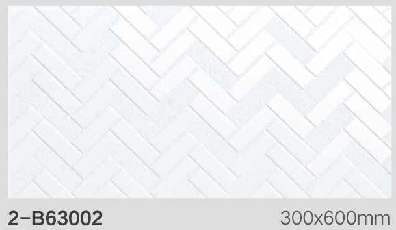 Herringbone Mold Surface 300X600 Ceramic Wall Tile for Kitchen Backsplash