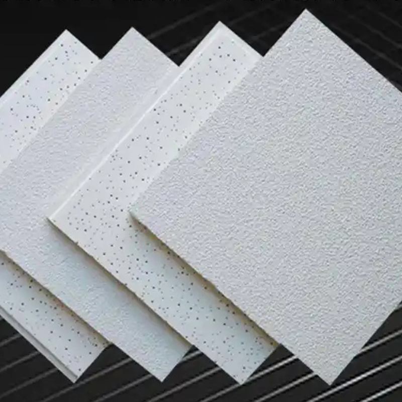 Office Building High Decorative Fireproof Acoustic Commercial Board Mineral Fiber Ceiling Tile