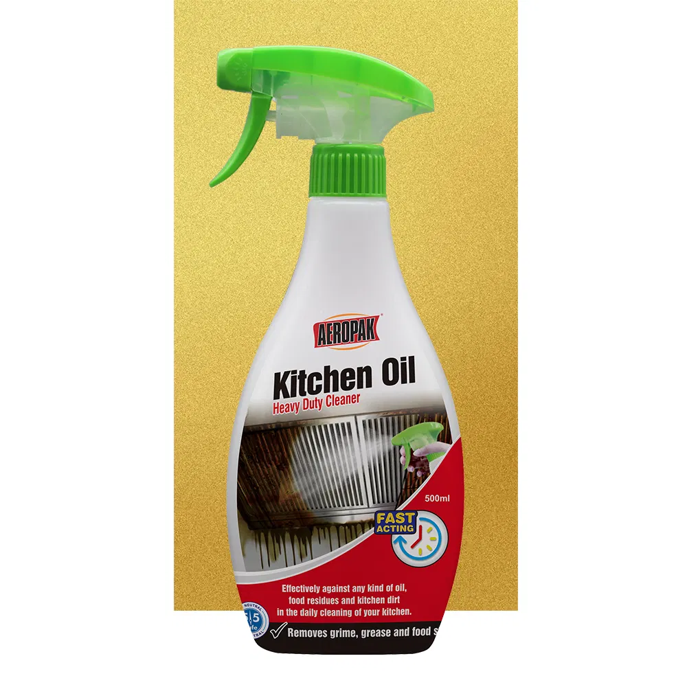 500ml Kitchen Degreaser in Spray Shape Disposable Grease Remover Detergent Liquid Oil Stain Cleaner