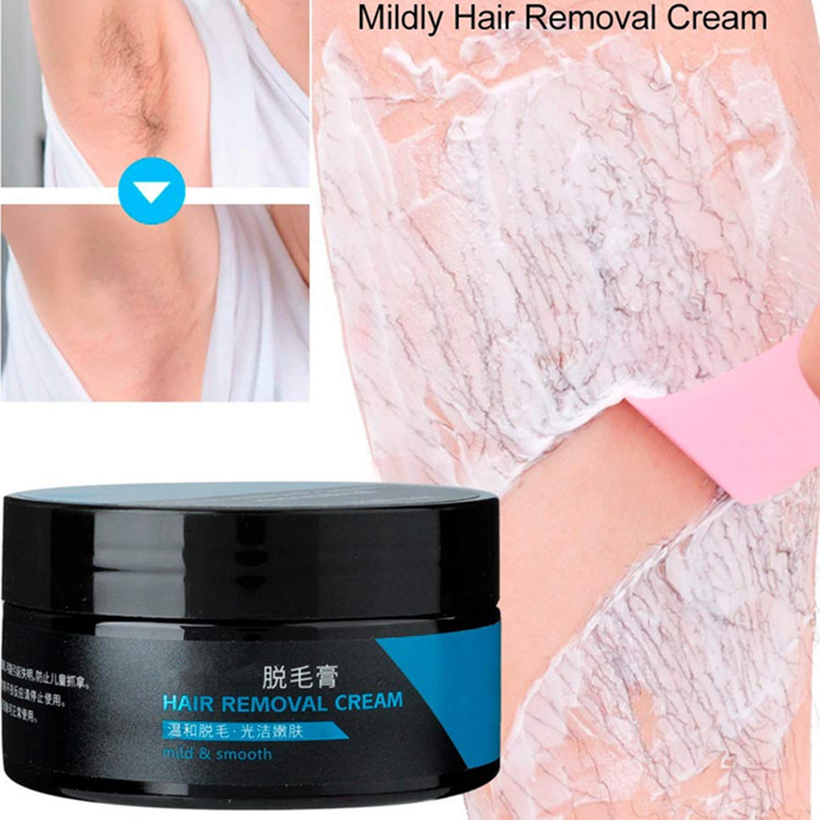 Natural Thick Smooth and Soft Skin Hair Removal Cream
