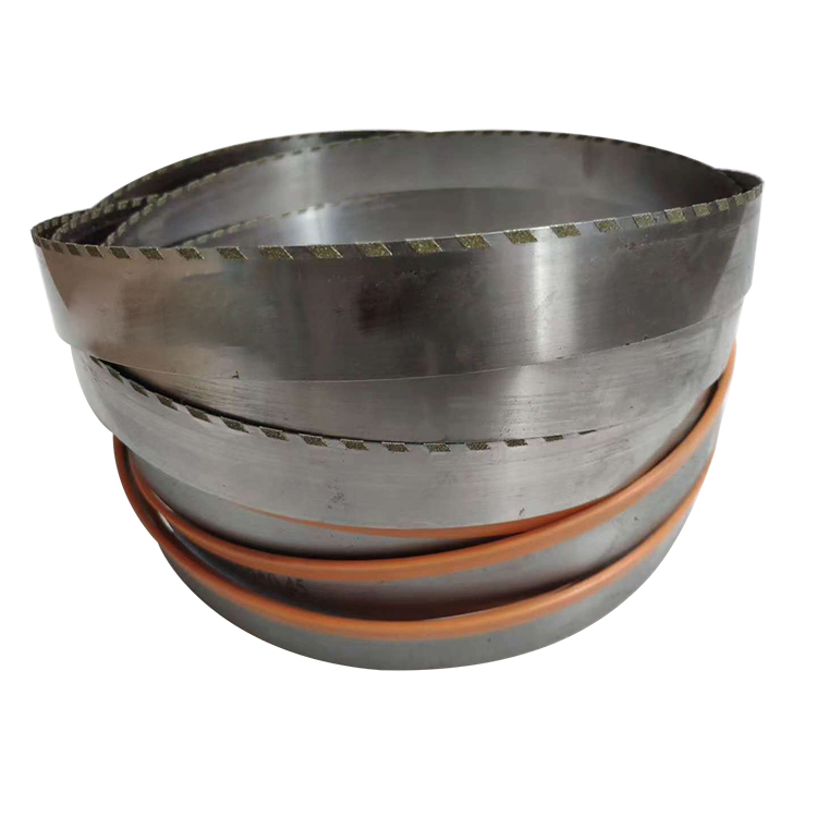 Алмазная ленточная пила для резки камня и бетона