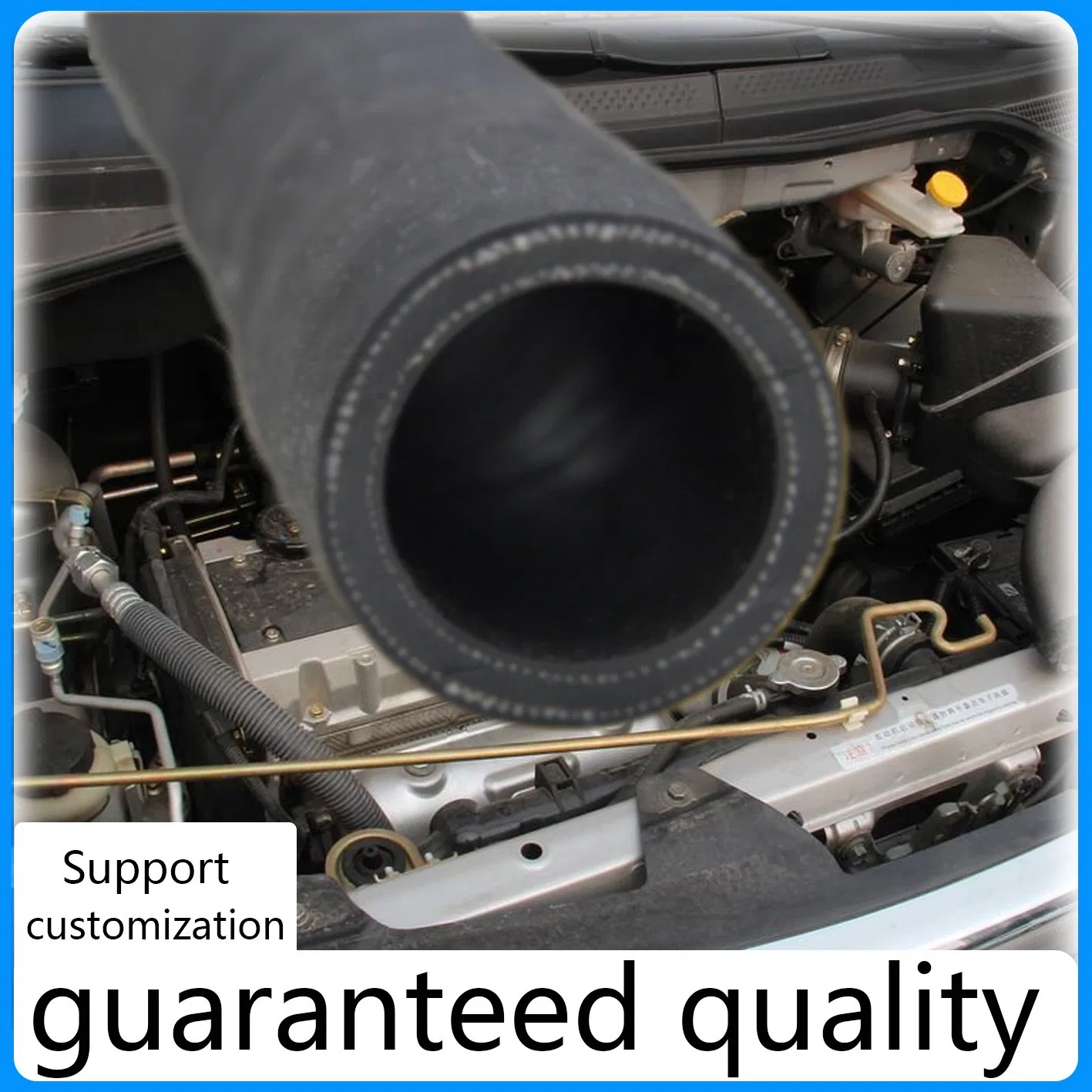 Шланг радиатора EPDM полимерный армированный для авто