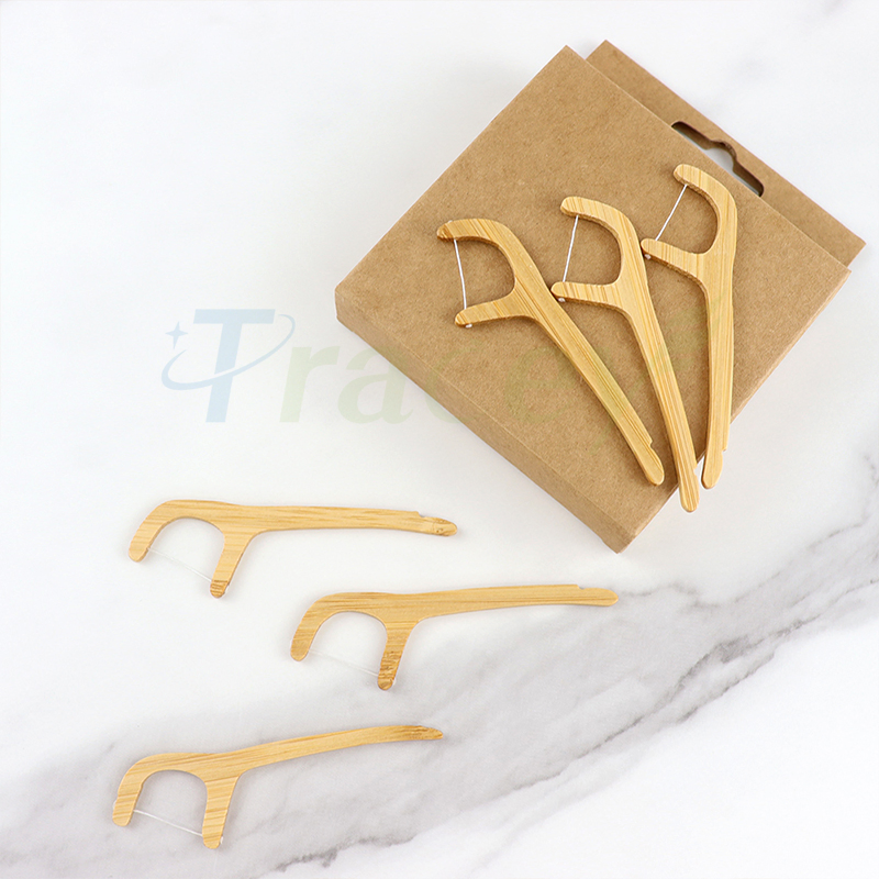 Bamboo Material Dental Floss Nylon Thread