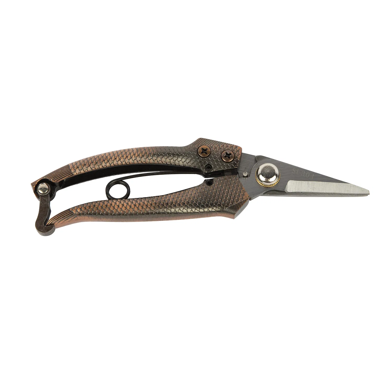 65mn Carbon Steel with Steel Handle Secateurs Mf116