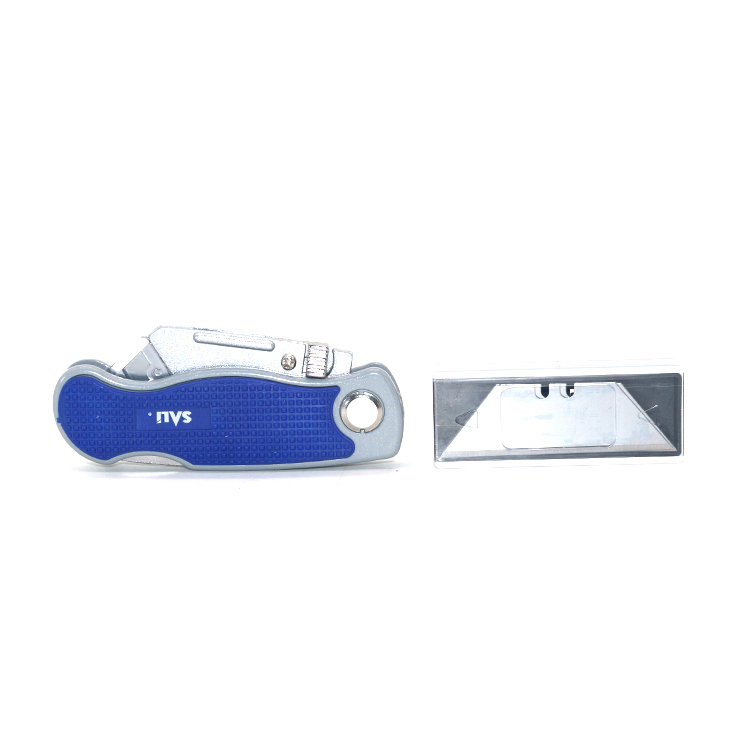 Sali 60mm Sk5 Blade with Zinc Alloy Handle High Quality Folding Utility Knife