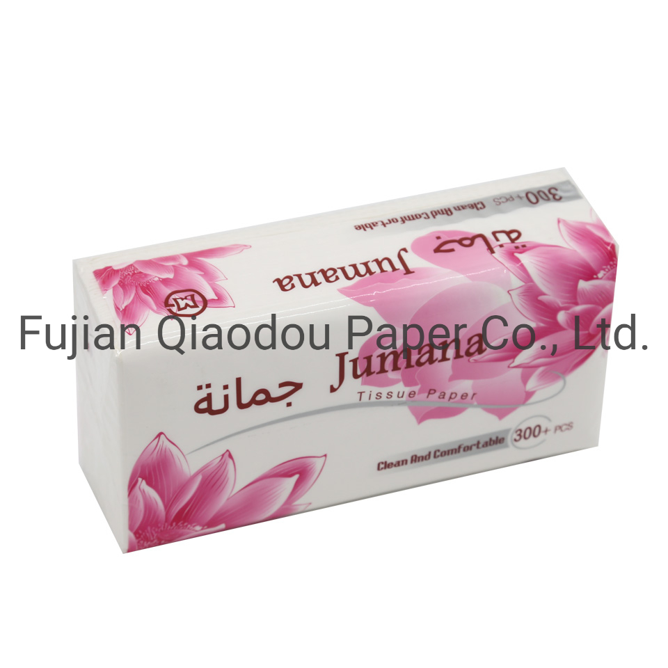 Factory Price Support Customization Printed 18*18cm Facial Tissue Paper