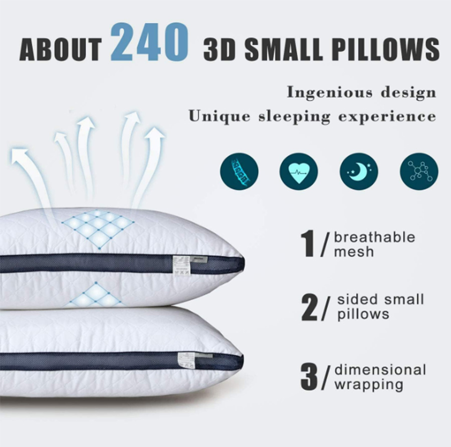 Soft Luxury Hotel Bedroom Pillows for Sleeping
