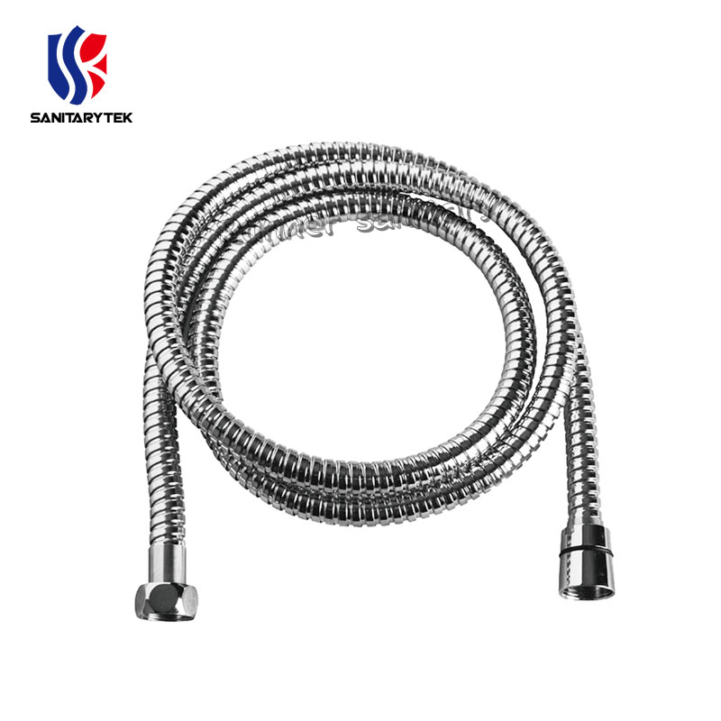 Chrome Stainless Steel Double Lock Hand Shower Hose (H01-003)
