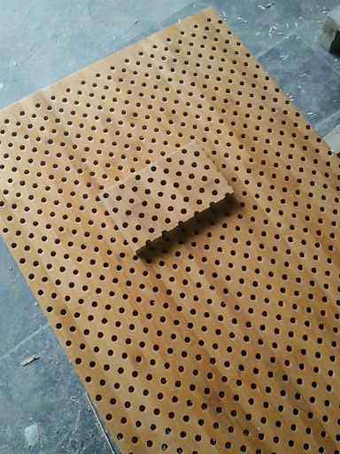Sound Absorption Acoustic Wall/Ceiling Panel Board Made of Natural Bamboo Panels