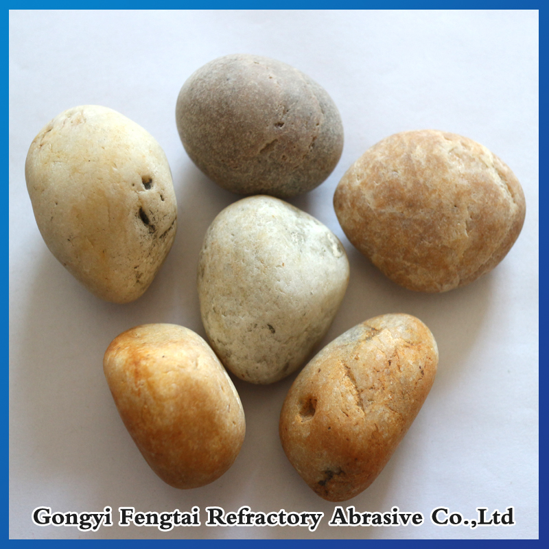 China Pebble Stone White Round Snow Pebble Snow White Pebbles