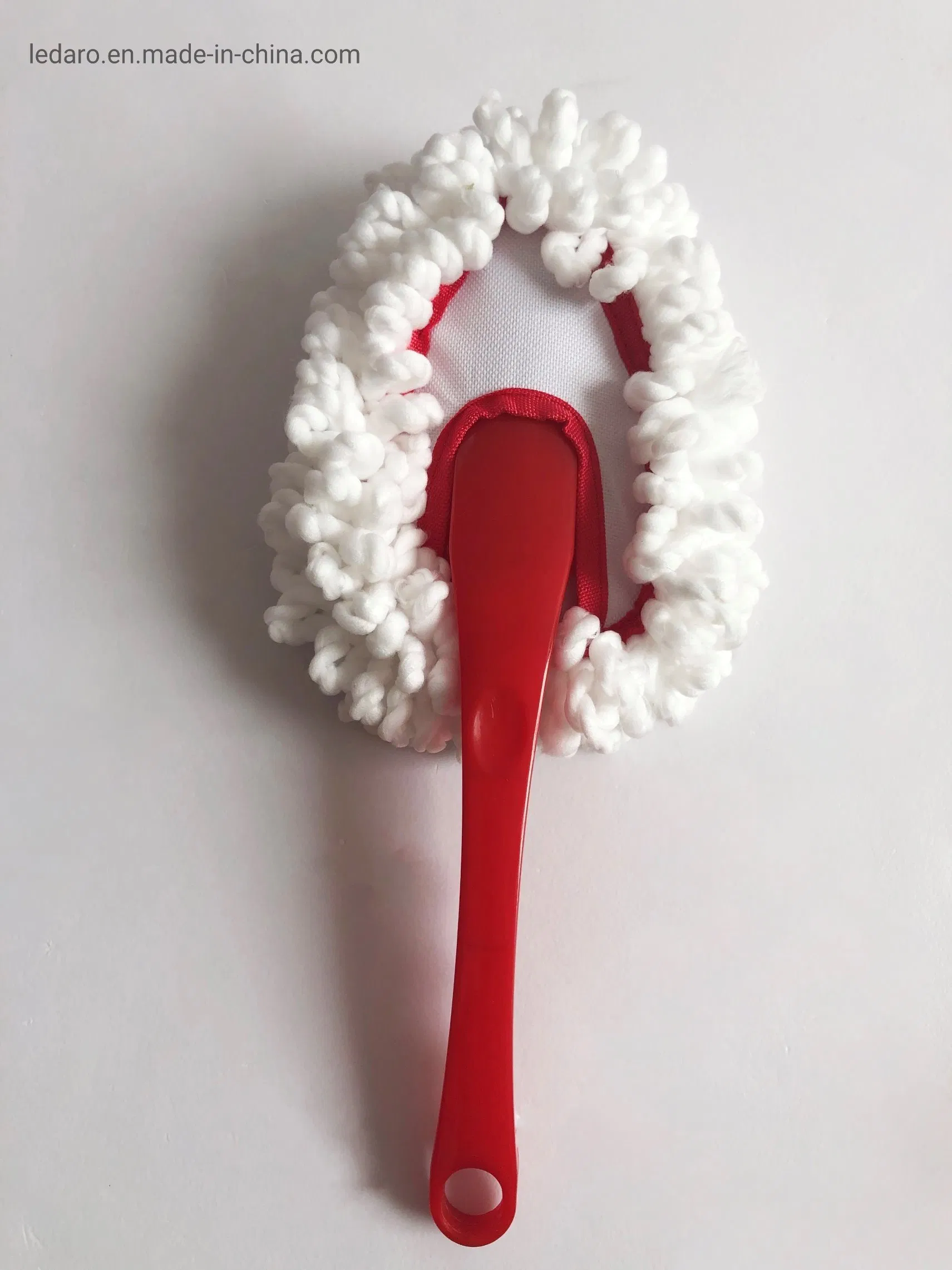 Washable Microfiber Assorted Color Duster Microfibre Hand Duster with PP Handle with Microfibre Refill for Car Home Kitchen Keyboard Cleaning