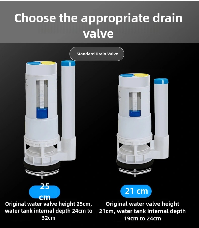 Production Low Pressure Toilet Water Tank Plastic Floating Control Drain Valve