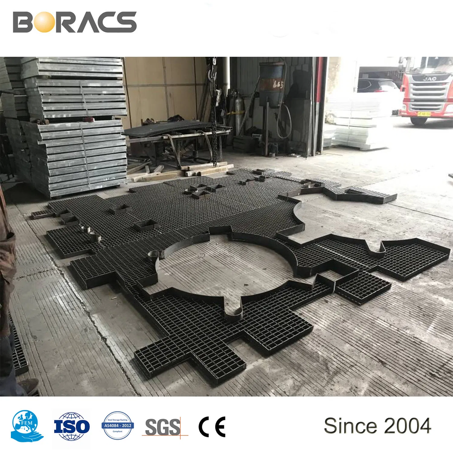 High Quality Low Price China Direct Factory Floor Grate Drain Galvanized Steel Floor Grating