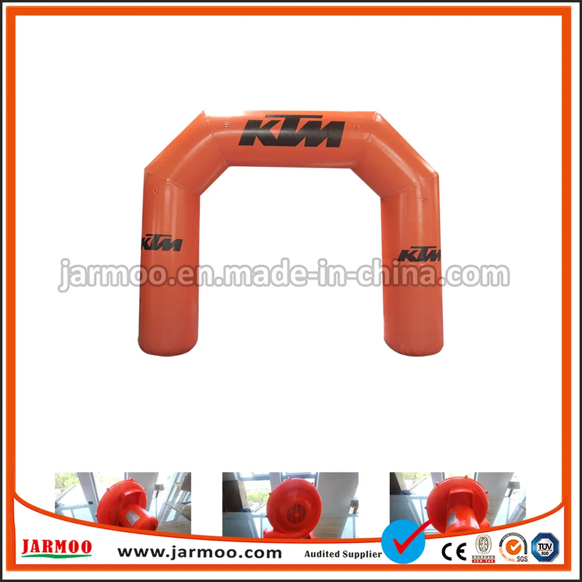 Promotion High Quality Custom Logo Printed Entrance Inflatable Arch