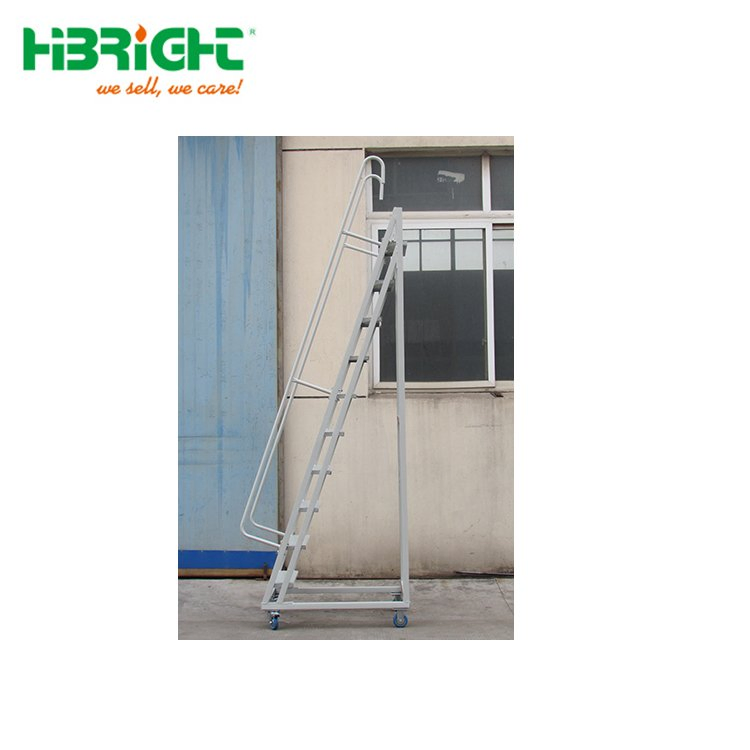 Heightening Customized Stock Picking Step Climbing Trolley with Handrail