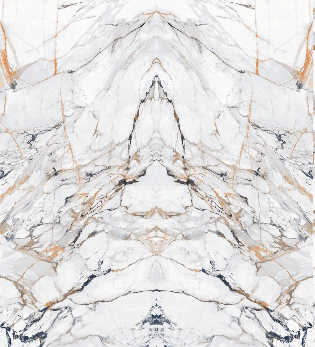 Foshan Porcelain Floor Tile Porcelanato Book Matched Sintered Stone Marble Look Full Body Ceramic Indoor Big Slab Foshan Factory Price Living Room Backsplash