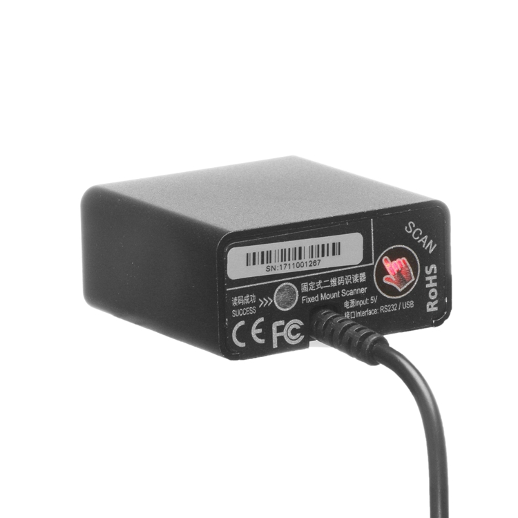 Combined Icao9303 ID Card Ocr Mrz Code Driver License Pdf417 Code Qr Reader for Kiosk Use