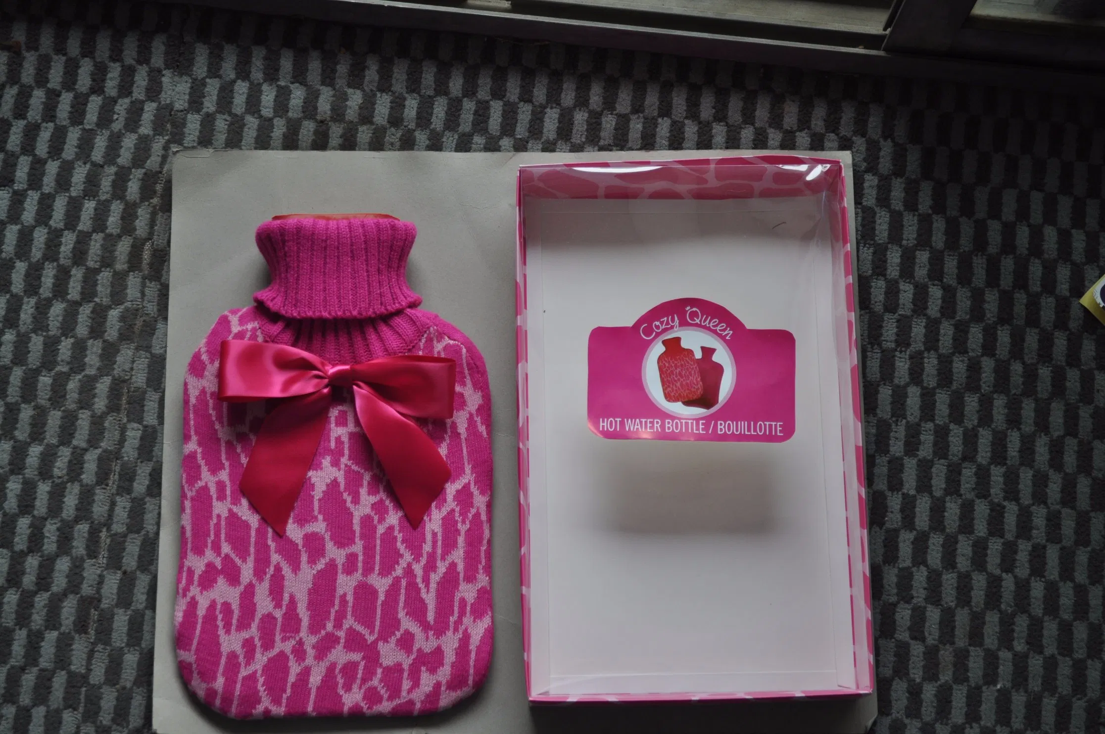 Gift Box Packing Hot Water Bottle