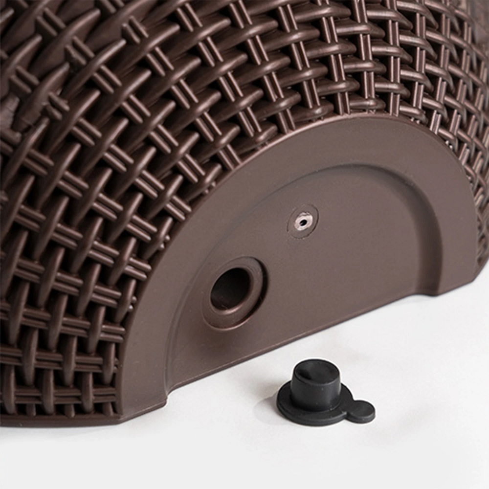 Горшок настенный для цветов ротанг