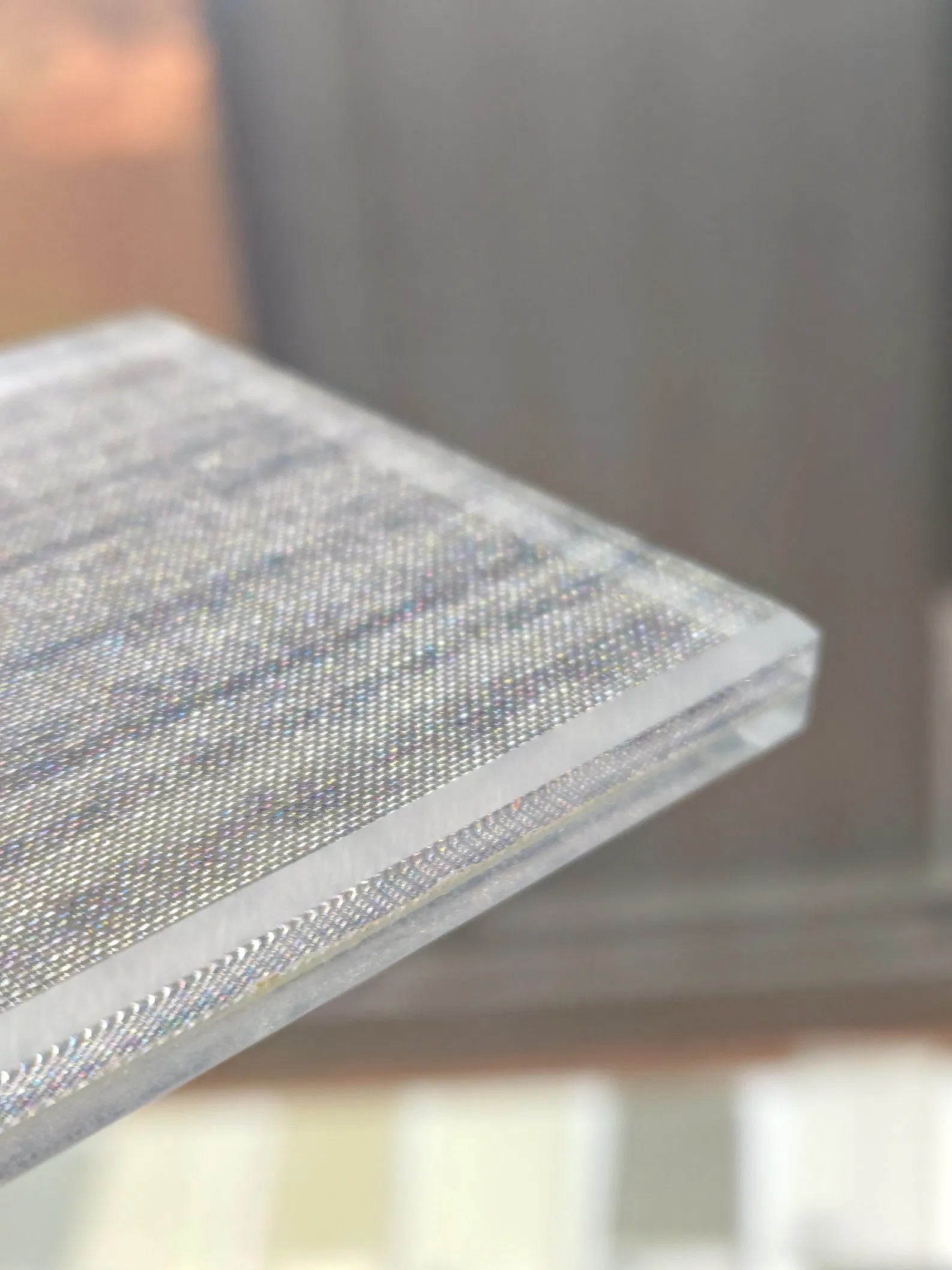 Luxurious Toughened Soft-Light Competitive Price Glass Textured Glass Laminated Glass
