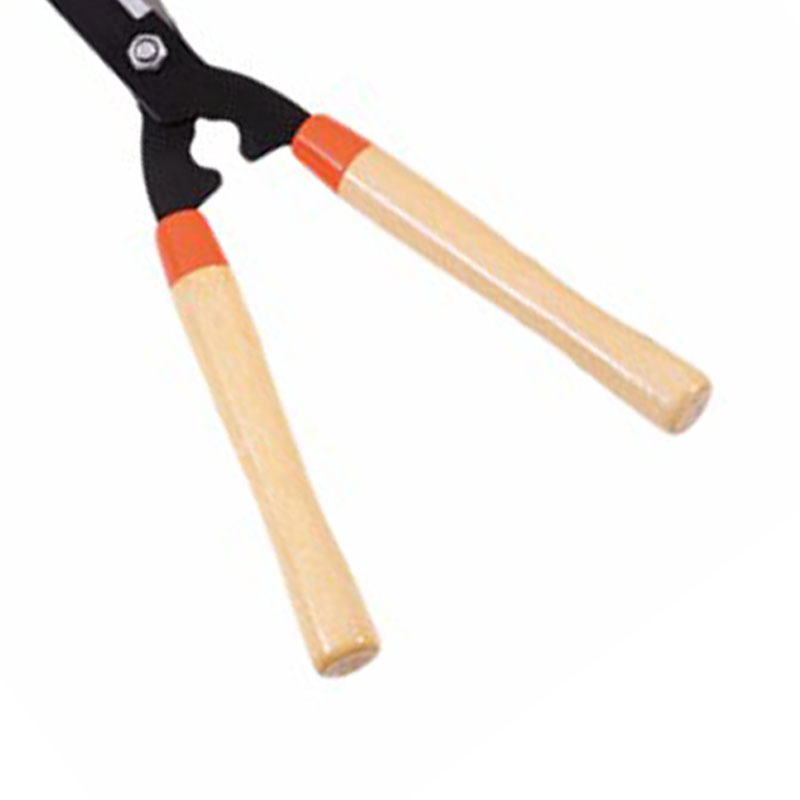 Hautine 10" Hedge Shear W/Wooden Handle