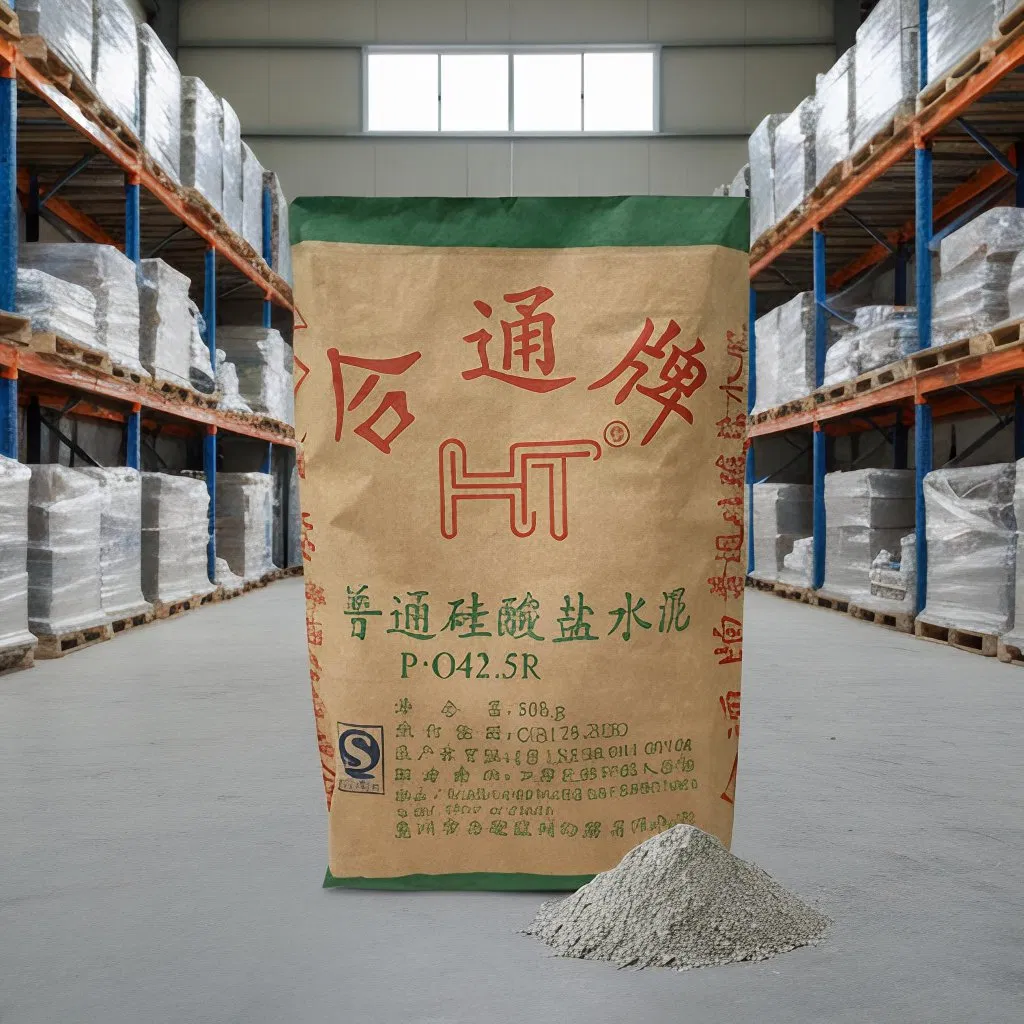 Ordinary Portland Cement P. O42.5r Building Material for Building and Road Construction Cement