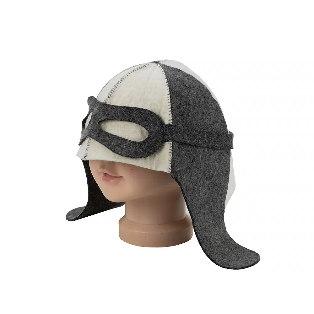 Hot-Selling Model Original Wool 2mm Thickness Thick Heavy Felt Sauna Hat Direct From Factory