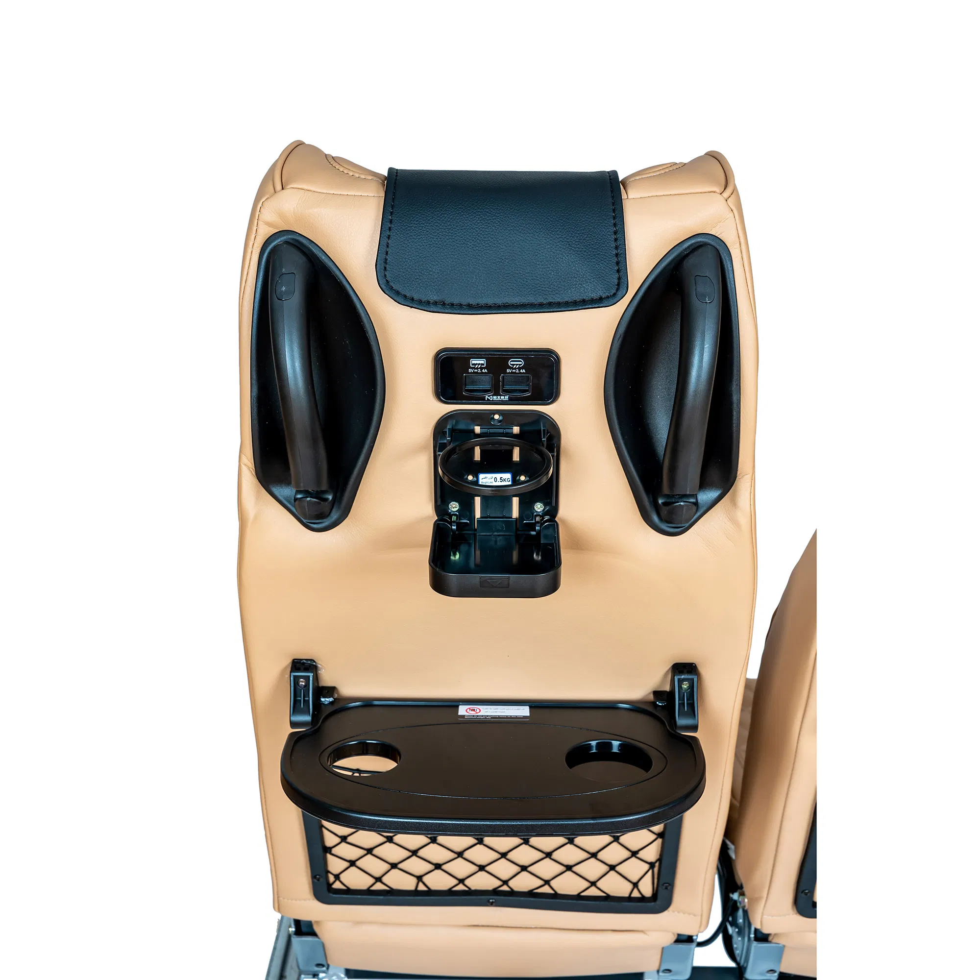 Пассажирское сиденье для автобуса и микроавтобуса, высокое, с алмазной тканью и подлокотниками