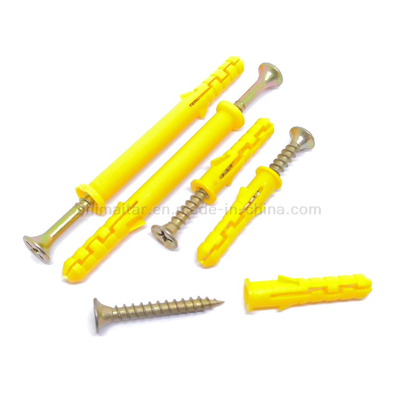 Нейлоновый дюбель-гвоздь для гипсокартона и бетона