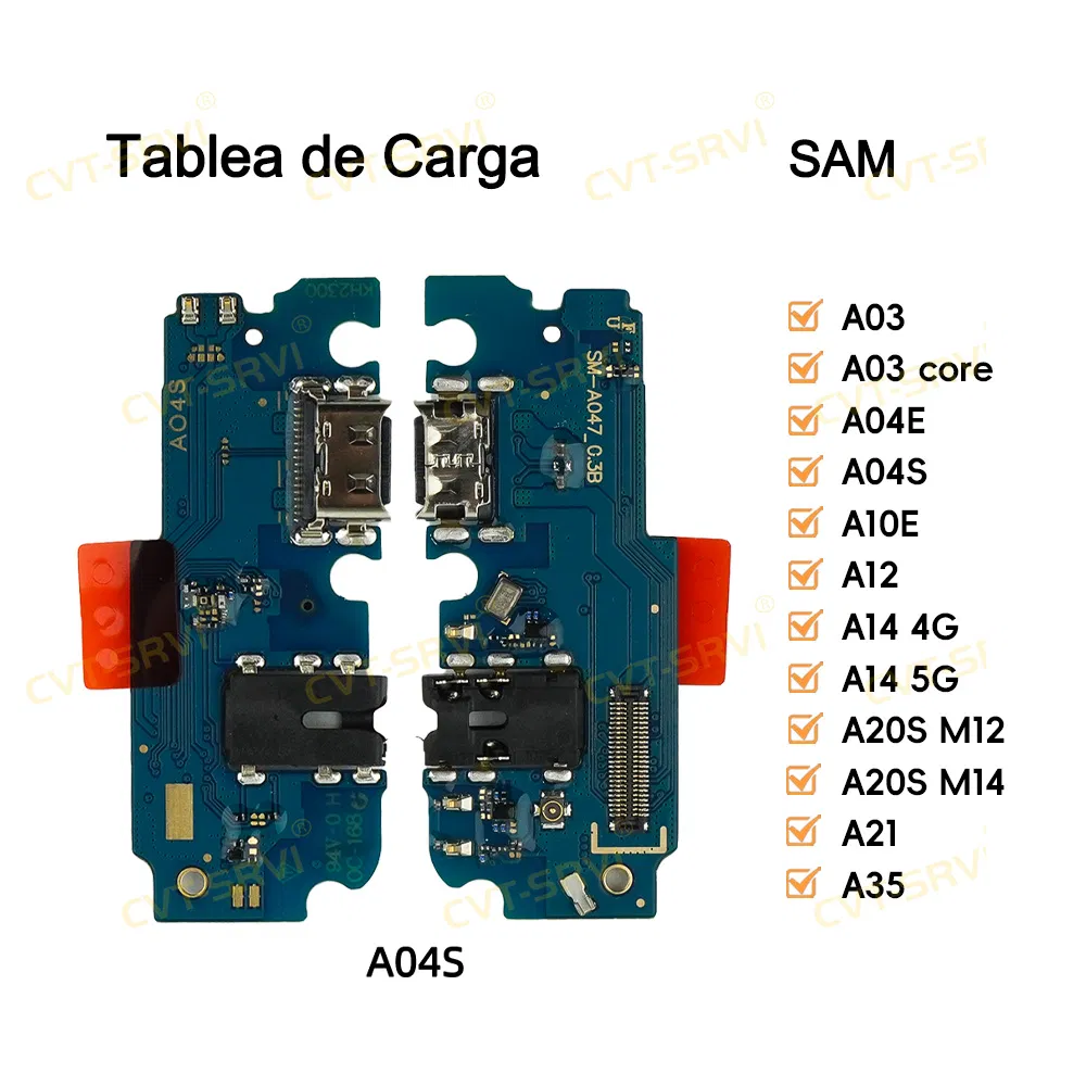 Шлейф разъёма зарядки для Samsung A04s/A21/A35