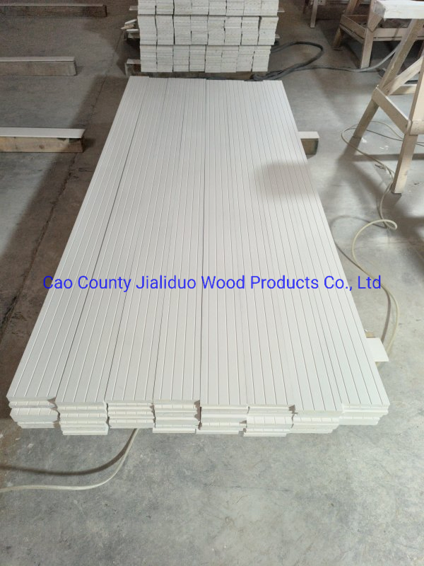 White Primed Solid Wood Door Jamb Flat Jambs White Primed Finger Joiinted Wood Flat Door Jamb MDF Mouldings Would Mouldings