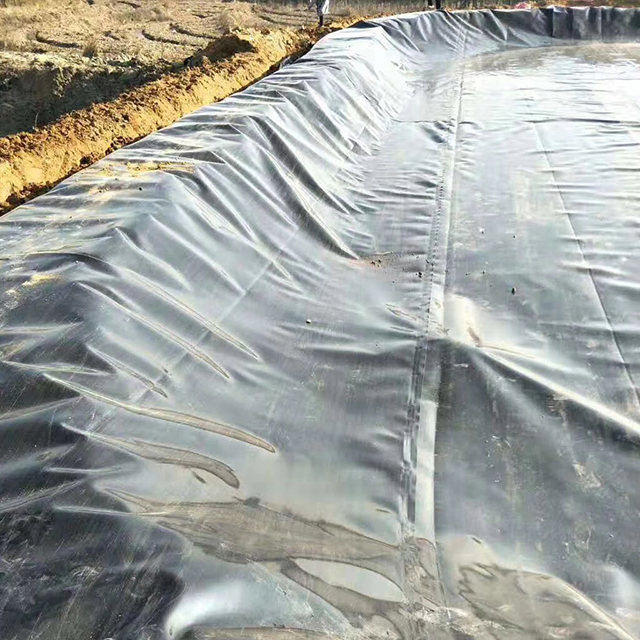 0.2-3.0mm Waterproof Geo Membrane Swim Pool Fish Pond Farm Liner HDPE Geomembrane