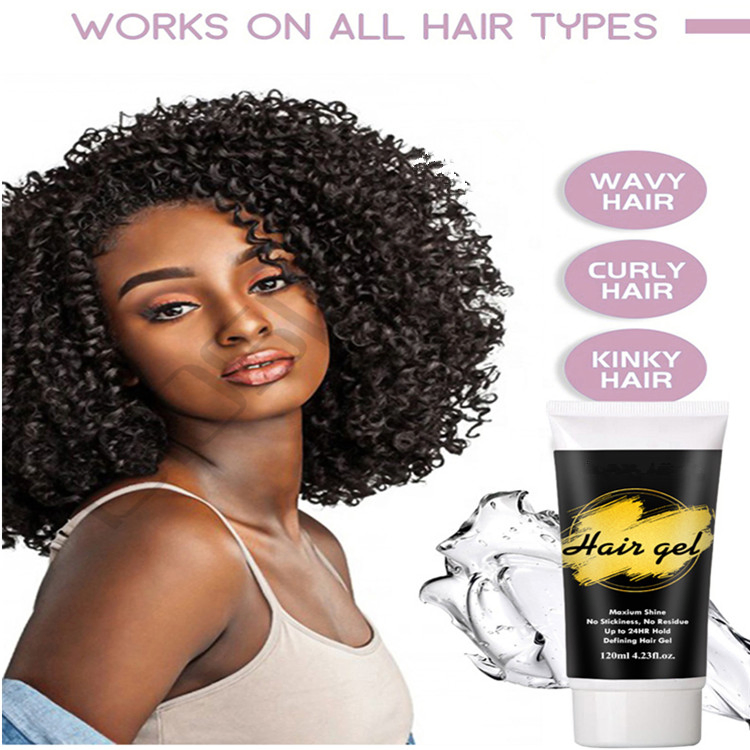 Natural Extreme Hold Sticky Vegan Hair Styling Gel for Women