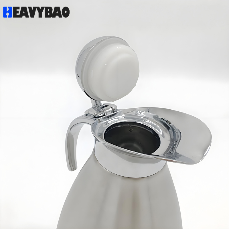 Heavybao Stainless Steel Push Button Vacuum Hot Water Kettle Jug for Restaurant