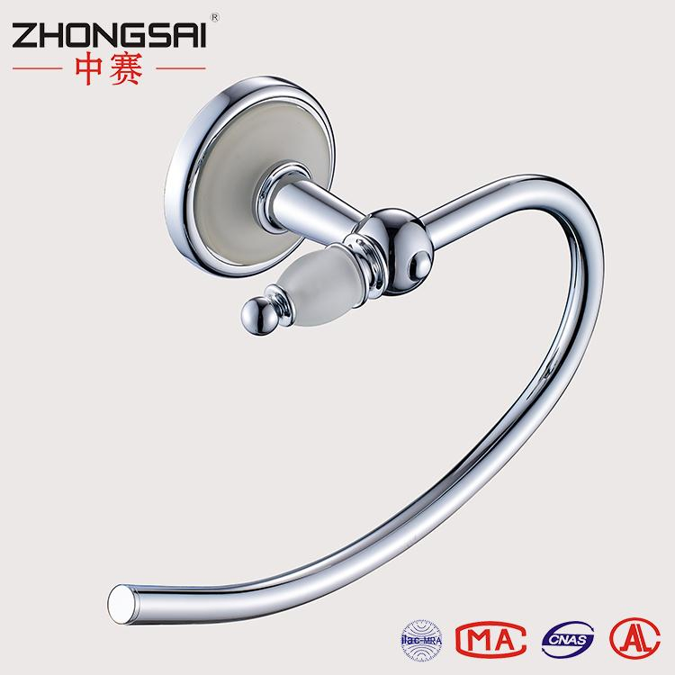 Набор держателей для полотенец и мыла, хром и матовое стекло