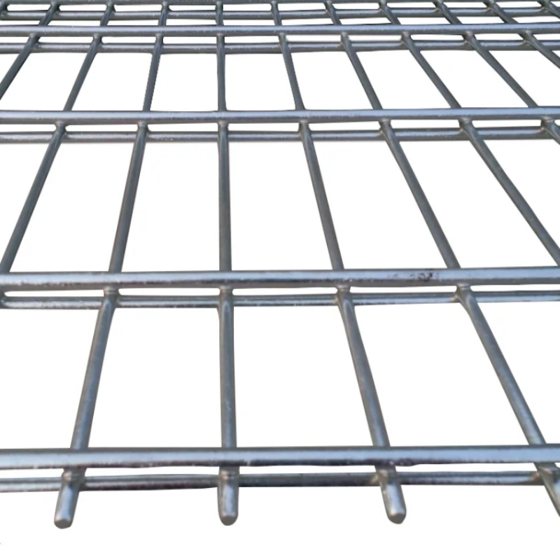 PVC Coated Garden Courtyard Safety Barrier Residential Community Perimeter Protection Safety Fence Double Wire Fence