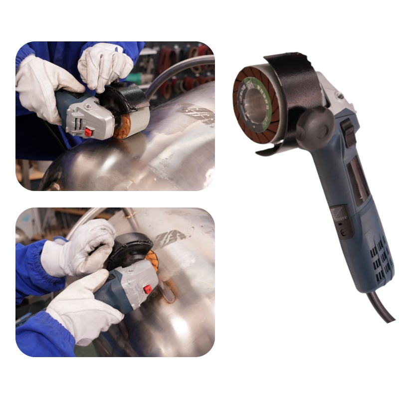 Professional Variable Speed Electric Belt Sander Industry Use Grinder Container Burnishing Machine