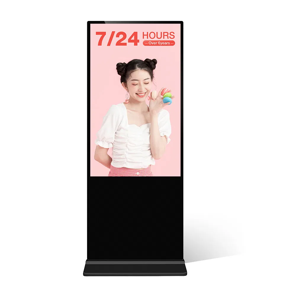 Напольный LCD дисплей для цифровых вывесок и рекламы