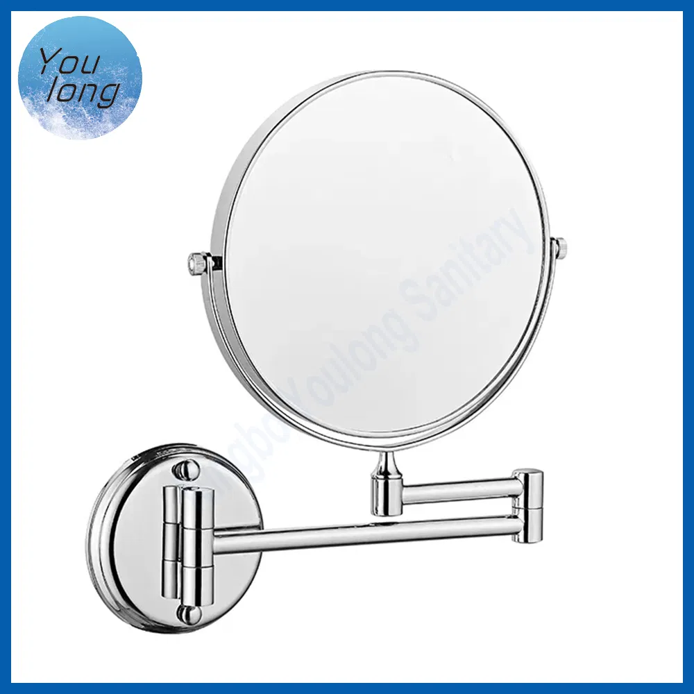 Настенное увеличивающее зеркало для ванной с креплением