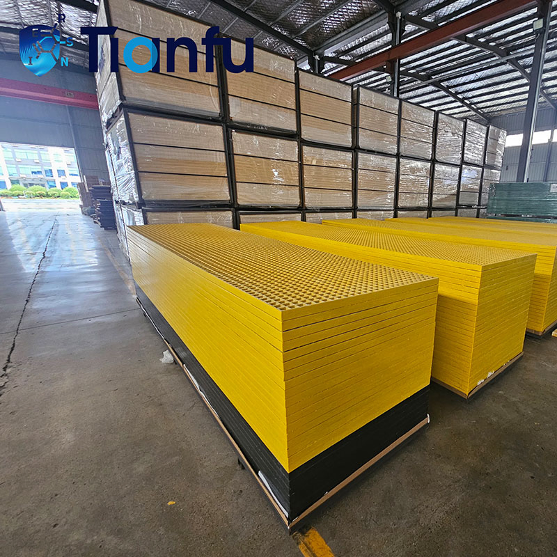 Fiberglass Grating Chemical Plants Power Stations Oil