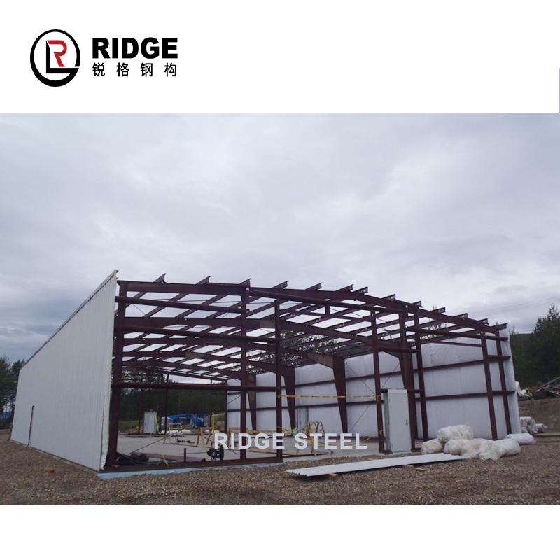 China Prefabricated Steel Structure Commercial Modular Metal Building Shed