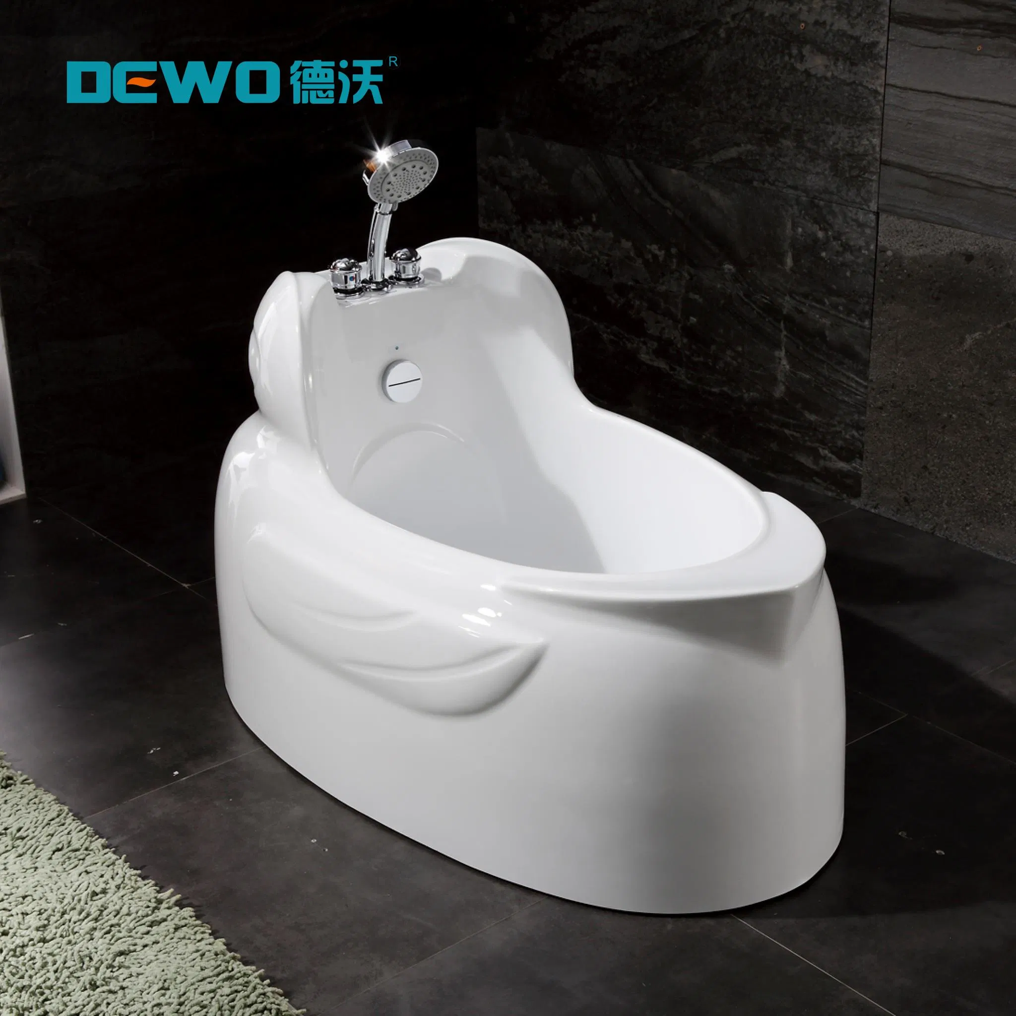 Детская акриловая ванна в форме утёнка 1.2 м